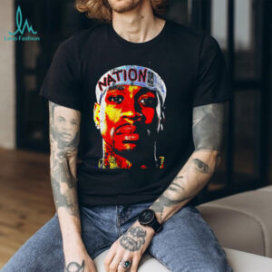 Allen Iverson big head Philadelphia 76ers shirt