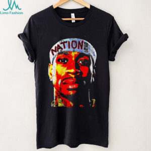 Allen Iverson big head Philadelphia 76ers shirt