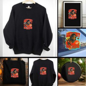 Anthony Hankerson Oregon State Football player collage shirt