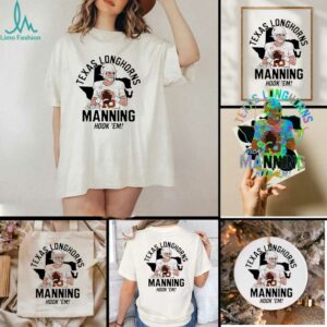 Arch Manning Texas Longhorns Hook ‘Em state shirt