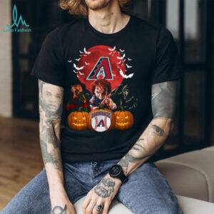 Arizona Diamondbacks Halloween Horror T Shirt