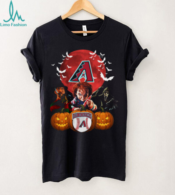 Arizona Diamondbacks Halloween Horror T Shirt