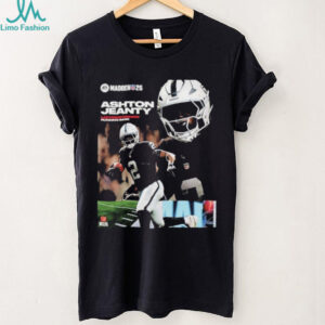 Ashton Jeanty Las Vegas Raiders Rookie Debut Madden NFL 26 American Football 2026 shirt