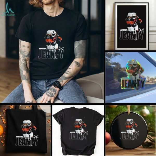Ashton Jeanty Las Vegas Raiders player football running shirt