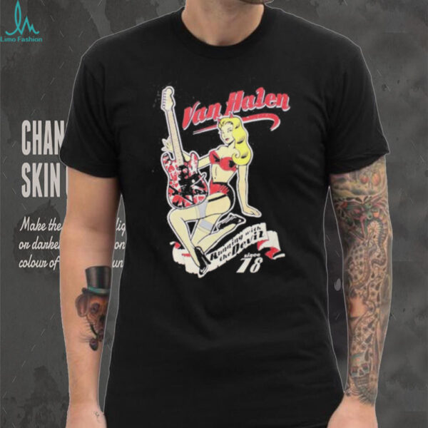 Atc Music Merch Store Van Halen Stone Wash Shirt