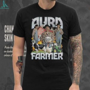 Aura farmer rap energy graphic shirt