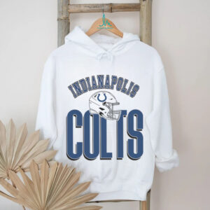 Indianapolis Colts Gameday Couture White Oversized Classic Fierce Focus T Shirt