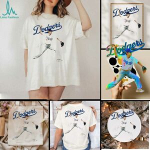 BTS V Taehyung Los Angeles Dodgers Signature shirt