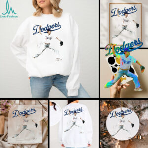 BTS V Taehyung Los Angeles Dodgers Signature shirt