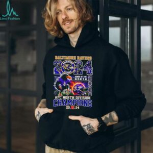 Baltimore Ravens Kings of the North 2024 AFC North Division Champions shirt