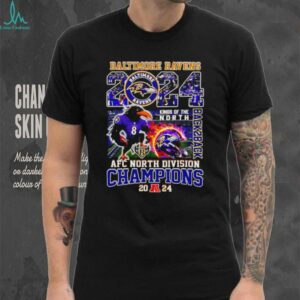 Baltimore Ravens Kings of the North 2024 AFC North Division Champions shirt