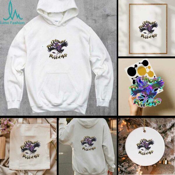 Baltimore Ravens NFL x Grateful Dead shirt