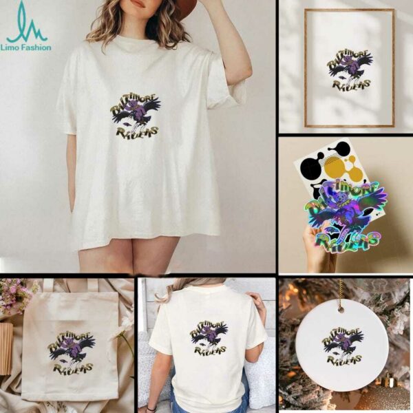 Baltimore Ravens NFL x Grateful Dead shirt