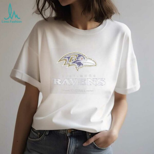 Baltimore Ravens Team Lockup T Shirt