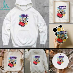 Beach Patrol cartoon shirt