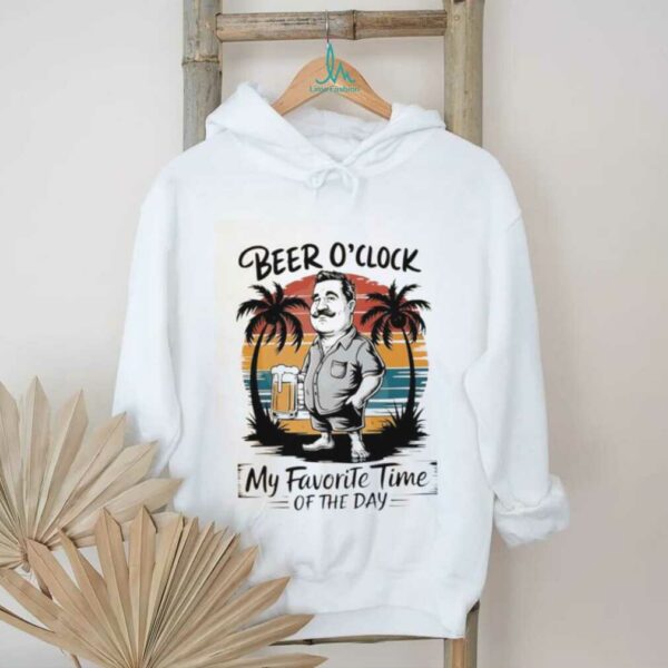 Beer O’clock my favorite time of the day vintage shirt