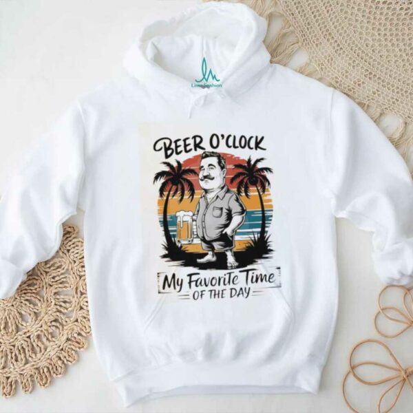 Beer O’clock my favorite time of the day vintage shirt