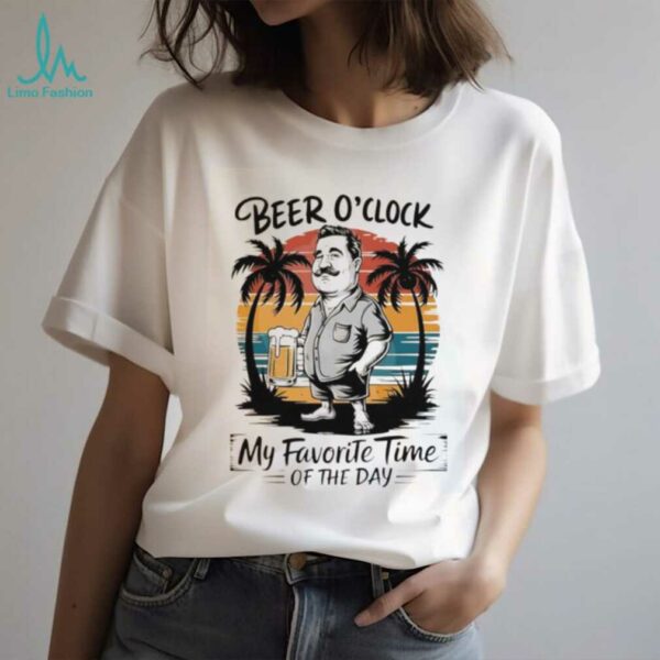 Beer O’clock my favorite time of the day vintage shirt