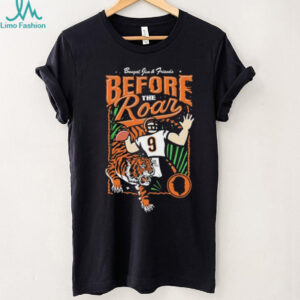 Bengal Jim and Friends 2025 Before The Road Joe Burrow shirt