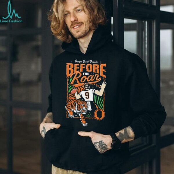 Bengal Jim and Friends 2025 Before The Road Joe Burrow shirt