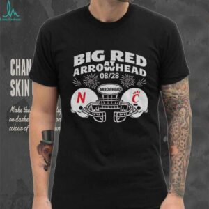 Big red Arrowhead football Nebraska Cornhuskers vs Cincinnati Bearcats NFL shirt