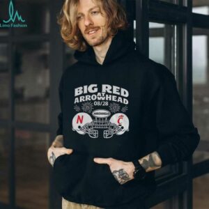 Big red Arrowhead football Nebraska Cornhuskers vs Cincinnati Bearcats NFL shirt