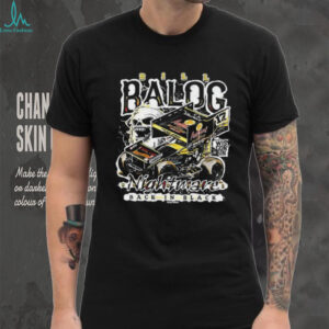 Bill Balog North Pole nightmare back in black graphic shirt