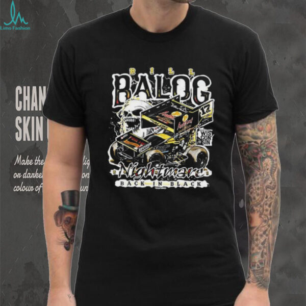 Bill Balog North Pole nightmare back in black graphic shirt