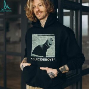 Black SUICIDEBOYS Balaclava Graphic T Shirt