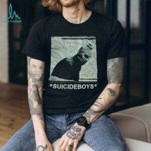 Black SUICIDEBOYS Balaclava Graphic T Shirt