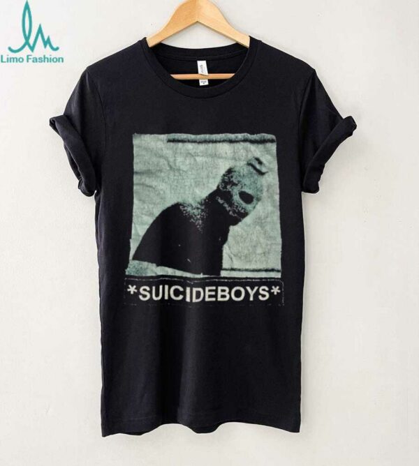 Black SUICIDEBOYS Balaclava Graphic T Shirt