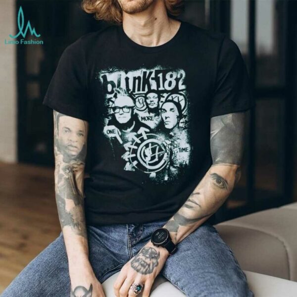 Blink 182 One More Time Green Portrait T Shirt