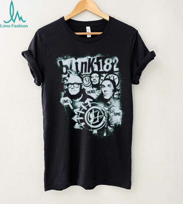 Blink 182 One More Time Green Portrait T Shirt