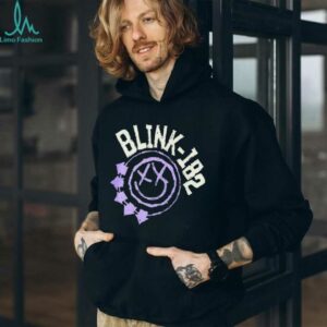 Blink 182 Purple Smile Logo T Shirt