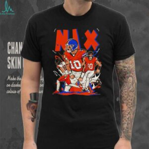 Bo Nix Cartoon Style Denver Football shirt