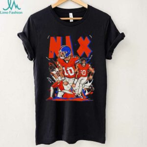 Bo Nix Cartoon Style Denver Football shirt