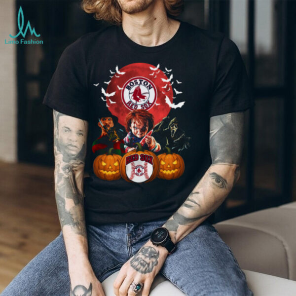 Boston Red Sox Horror Halloween Shirt