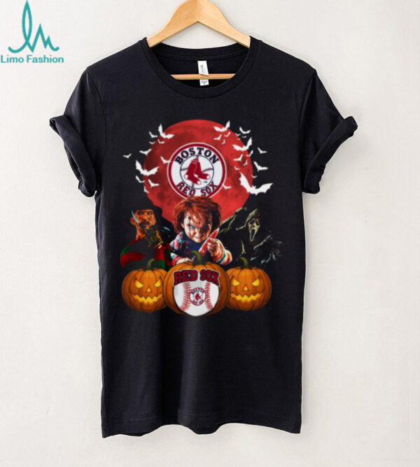 Boston Red Sox Horror Halloween Shirt