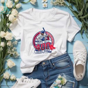 Boston Red Sox Legend David Ortiz 400 Home Runs shirt