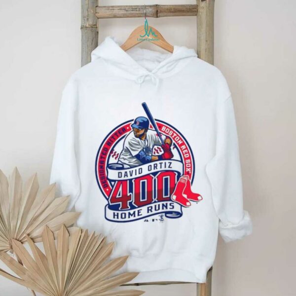 Boston Red Sox Legend David Ortiz 400 Home Runs shirt