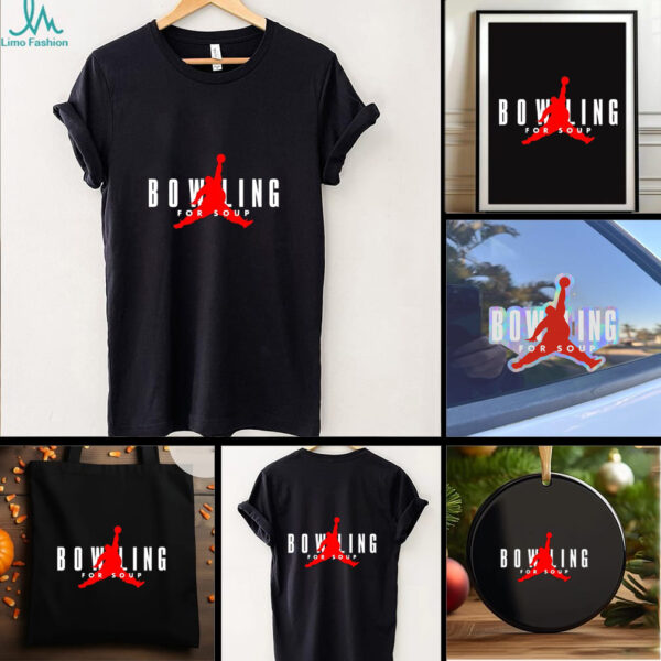 Bowling For Soup Slam Dunk Red Jumpman Parody Shirt