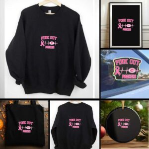 Breast Cancer Awareness Heartbeat Pink Out Green Bay Packers shirt