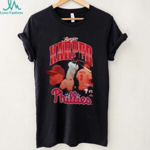 Bryce Harper Philadelphia Phillies Vintage Triple Player T Shirt
