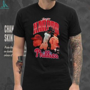 Bryce Harper Philadelphia Phillies Vintage Triple Player T Shirt