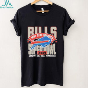 Buffalo Bills 1991 Afc Champs Super Bowl Xxvi Minnesota Shirt