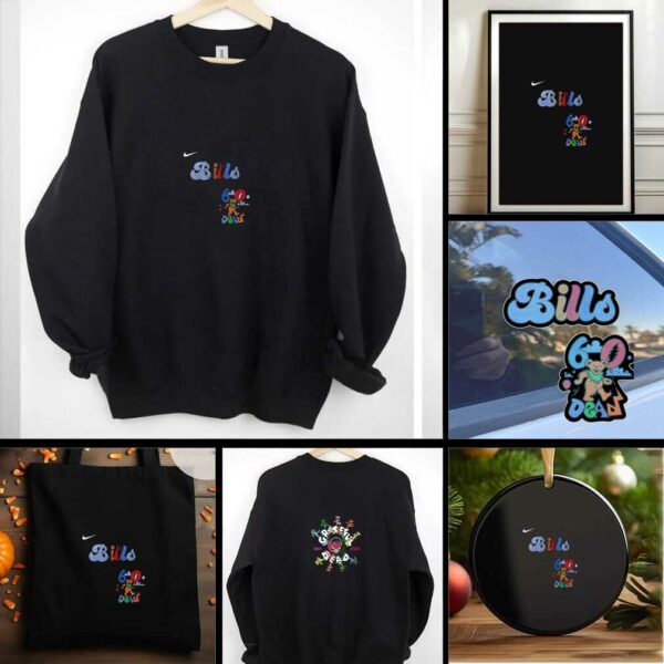 Buffalo Bills 60th anniversary Grateful Dead shirt