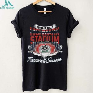 Buffalo Bills Highmark Stadium Farewell Season Graphic T Shirt