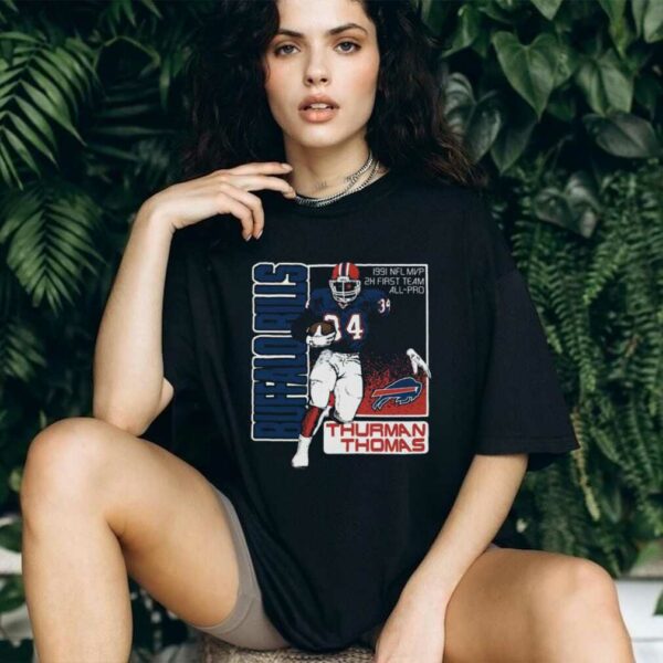 Buffalo Bills Homage Thurman Thomas Action T Shirt