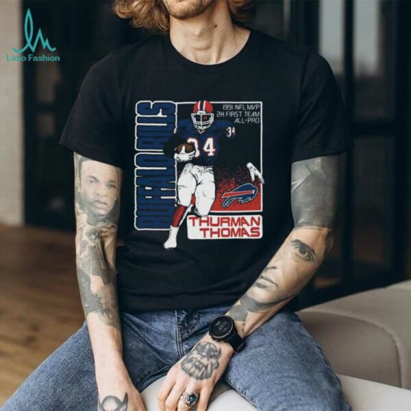 Buffalo Bills Homage Thurman Thomas Action T Shirt