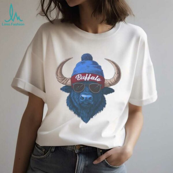 Buffalo Mascot Buffalo Football Fan Shirt